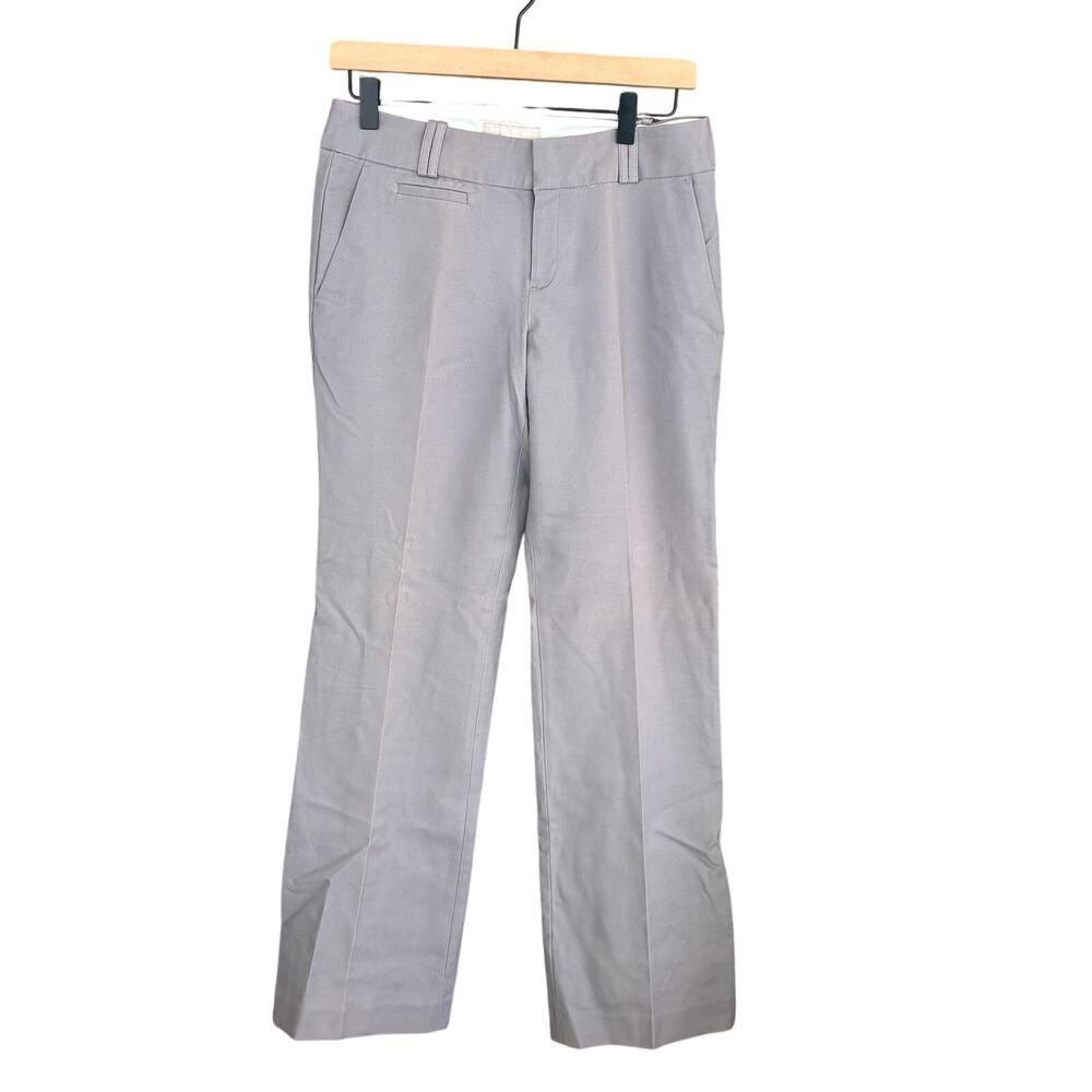 Banana Republic Martin Fit Trousers 2 2P P2 Gray Chinos Academia Prep